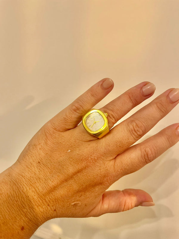 ANELLO OROLOGIO WHITE