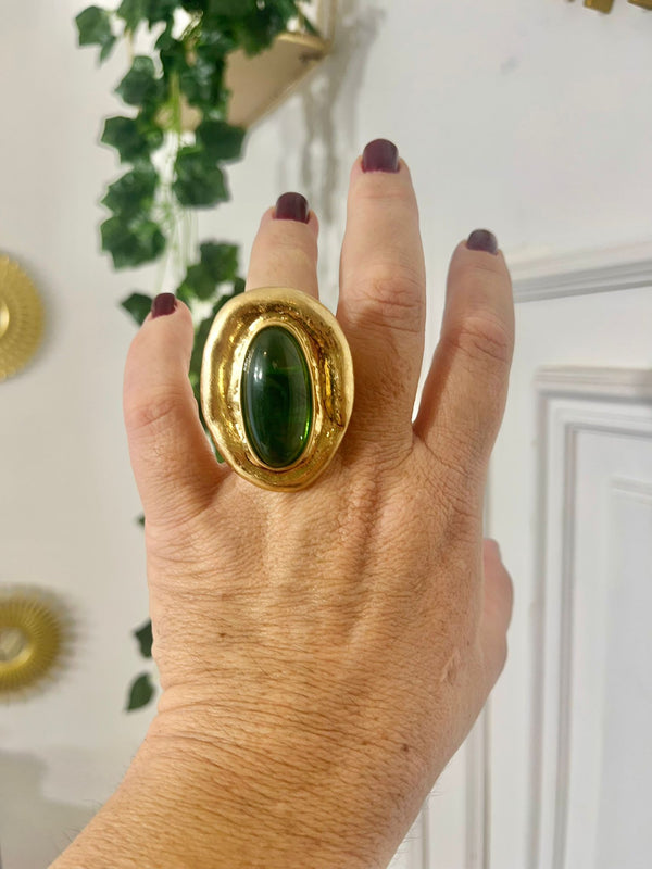 ANELLO VINTAGE VERDE