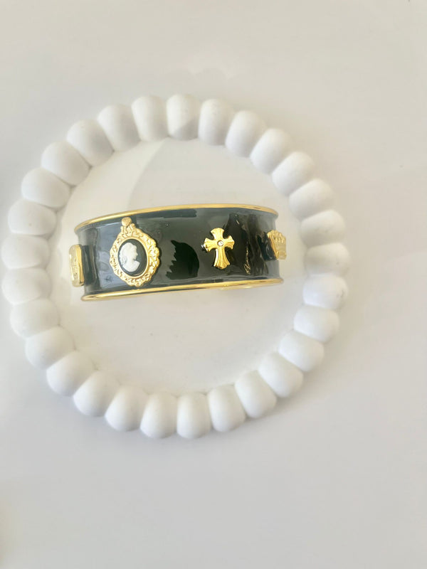 BRACCIALE SMALTATO CAMEO