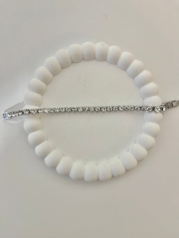 BRACCIALE TENNIS SILVER