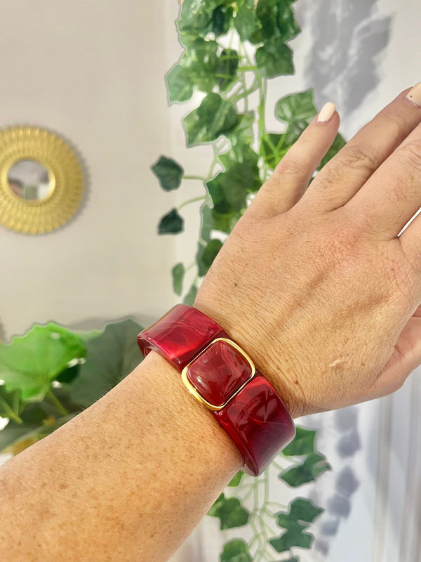 BRACCIALE ZAIRA BORDEAUX
