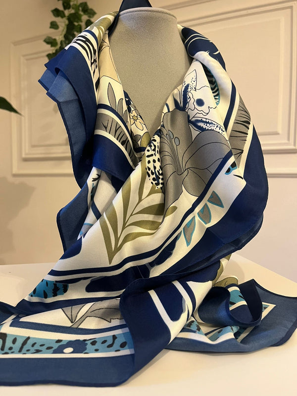 FOULARD BLU