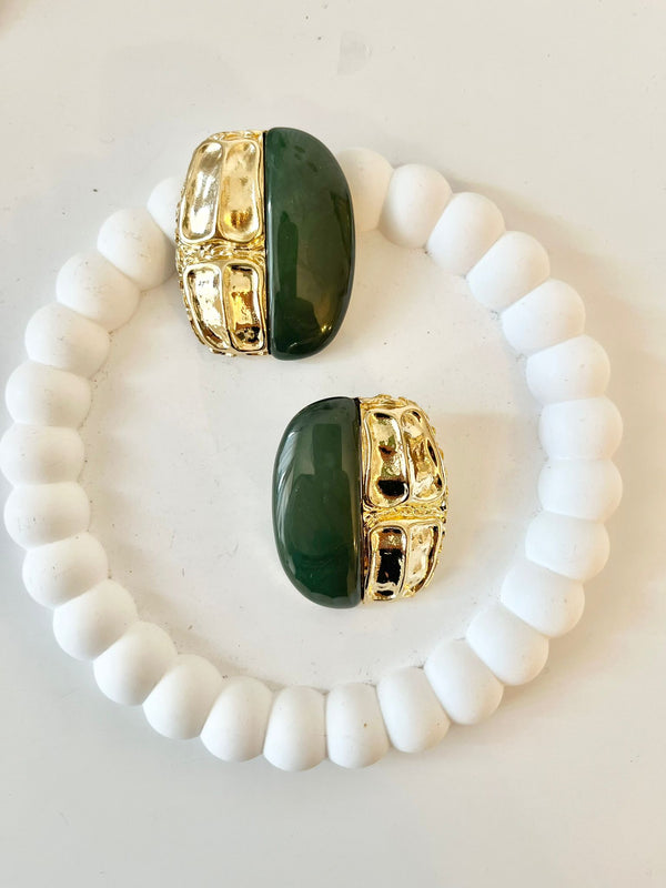 ORECCHINI GIUVY VERDE