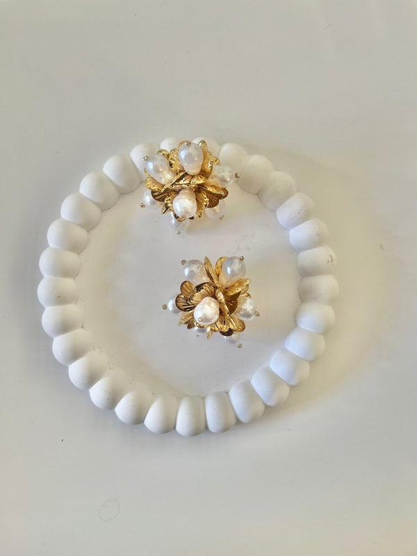 ORECCHINI RICCI DI PERLE