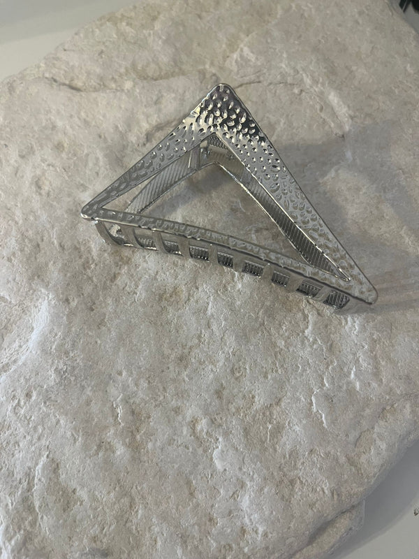 PINZA TRIANGLE ARGENTO